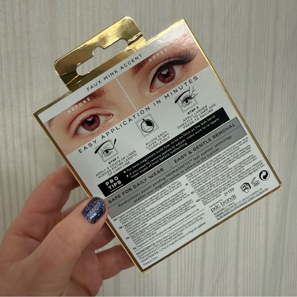 NIB💥 Eylure London ProMagnetic Faux Mink Accent False Eyelashes - Picture 4 of 4